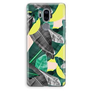 CaseCompany Fantasie jungle: LG G7 Thinq Transparant Hoesje