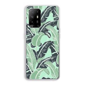 CaseCompany This Sh*t Is Bananas: Oppo A94 5G Transparant Hoesje