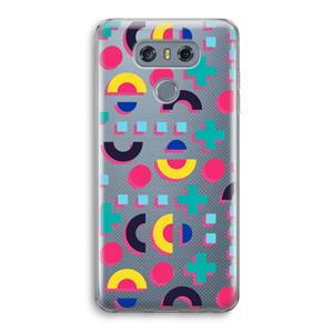 CaseCompany 8-bit N°2: LG G6 Transparant Hoesje