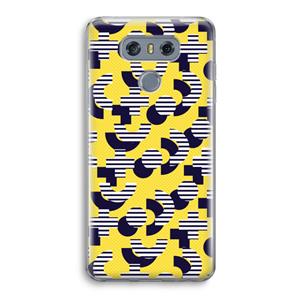 CaseCompany 8-bit N°3: LG G6 Transparant Hoesje