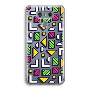 CaseCompany 8-bit N°4: LG G6 Transparant Hoesje