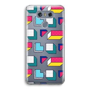 CaseCompany 8-bit N°7: LG G6 Transparant Hoesje