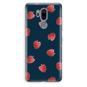 CaseCompany Framboosjes: LG G7 Thinq Transparant Hoesje
