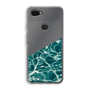 CaseCompany Weerkaatsing water: Google Pixel 3a Transparant Hoesje