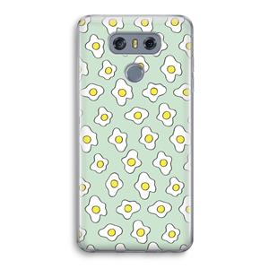 CaseCompany Spiegeleitjes: LG G6 Transparant Hoesje