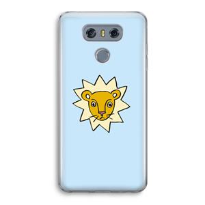 CaseCompany Kleine leeuw: LG G6 Transparant Hoesje