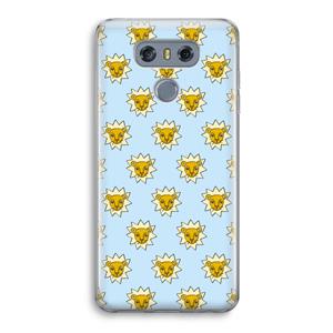 CaseCompany Leeuwenkoppen: LG G6 Transparant Hoesje