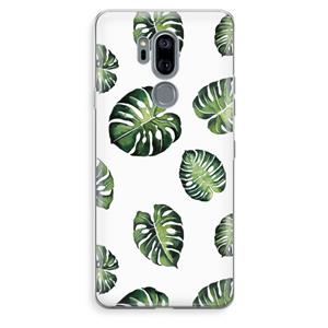 CaseCompany Tropische bladeren: LG G7 Thinq Transparant Hoesje