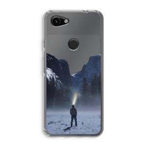 CaseCompany Wanderlust: Google Pixel 3a Transparant Hoesje