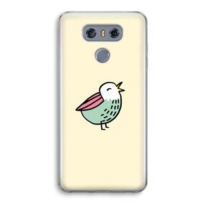 CaseCompany Birdy: LG G6 Transparant Hoesje