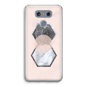 CaseCompany Creatieve toets: LG G6 Transparant Hoesje