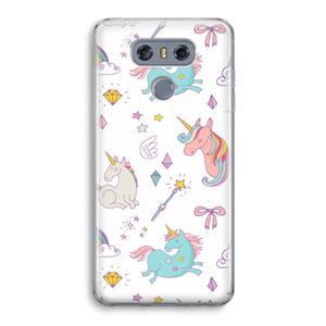 CaseCompany Fantasiewereld: LG G6 Transparant Hoesje