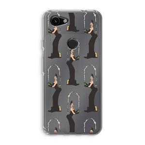 CaseCompany Pop Some Kim: Google Pixel 3a Transparant Hoesje