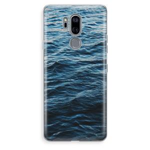 CaseCompany Oceaan: LG G7 Thinq Transparant Hoesje