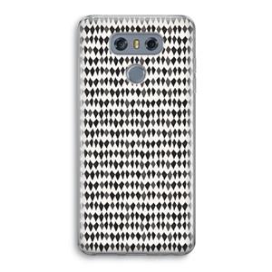 CaseCompany Crazy shapes: LG G6 Transparant Hoesje