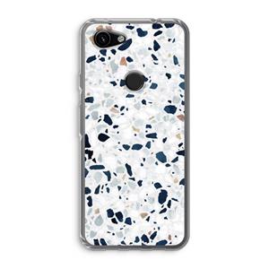 CaseCompany Terrazzo N°1: Google Pixel 3a Transparant Hoesje