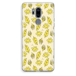 CaseCompany Herfst: LG G7 Thinq Transparant Hoesje