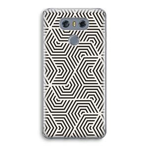 CaseCompany Magic pattern: LG G6 Transparant Hoesje