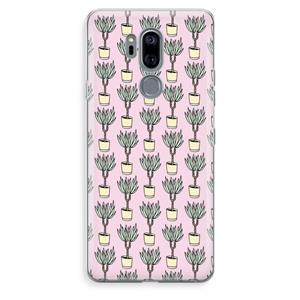 CaseCompany Boompje: LG G7 Thinq Transparant Hoesje