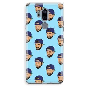 CaseCompany Drake Away: LG G7 Thinq Transparant Hoesje