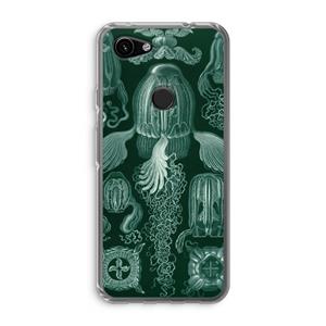 CaseCompany Haeckel Cubomedusae: Google Pixel 3a Transparant Hoesje