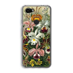 CaseCompany Haeckel Orchidae: Google Pixel 3a Transparant Hoesje