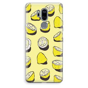 CaseCompany When Life Gives You Lemons...: LG G7 Thinq Transparant Hoesje