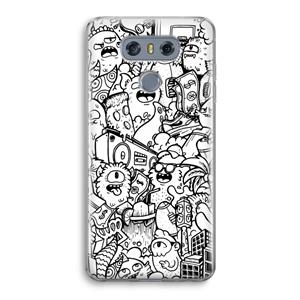 CaseCompany Vexx City #2: LG G6 Transparant Hoesje