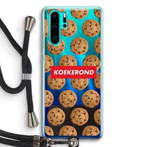 CaseCompany Koekerond: Huawei P30 Pro Transparant Hoesje met koord