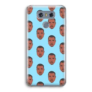 CaseCompany Kanye Call Me℃: LG G6 Transparant Hoesje
