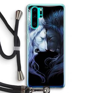 CaseCompany Brotherhood: Huawei P30 Pro Transparant Hoesje met koord
