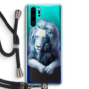 CaseCompany Child Of Light: Huawei P30 Pro Transparant Hoesje met koord