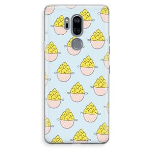 CaseCompany Citroenen: LG G7 Thinq Transparant Hoesje
