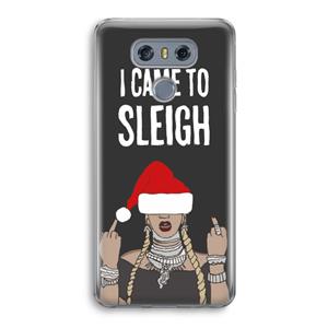 CaseCompany Came To Sleigh: LG G6 Transparant Hoesje