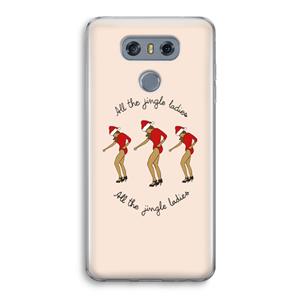 CaseCompany Jingle Ladies: LG G6 Transparant Hoesje