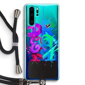 CaseCompany Dream: Huawei P30 Pro Transparant Hoesje met koord
