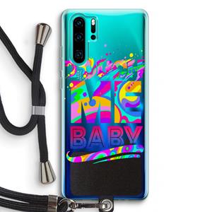 CaseCompany Touch Me: Huawei P30 Pro Transparant Hoesje met koord