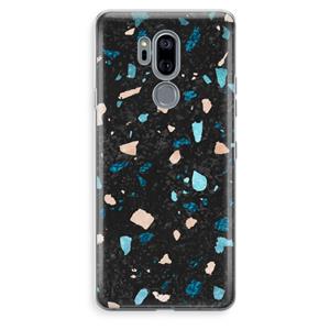 CaseCompany Terrazzo N°11: LG G7 Thinq Transparant Hoesje