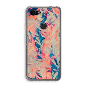 CaseCompany Alone: Google Pixel 3a Transparant Hoesje