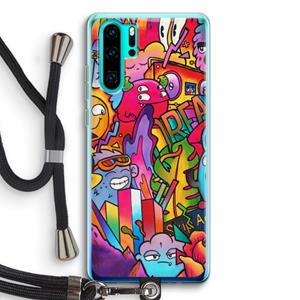 CaseCompany Dreams: Huawei P30 Pro Transparant Hoesje met koord