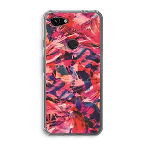 CaseCompany California: Google Pixel 3a Transparant Hoesje