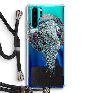 CaseCompany Golden Falcon: Huawei P30 Pro Transparant Hoesje met koord