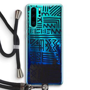 CaseCompany Marrakech print: Huawei P30 Pro Transparant Hoesje met koord