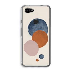 CaseCompany Geo #4: Google Pixel 3a Transparant Hoesje