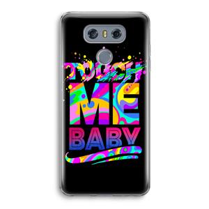 CaseCompany Touch Me: LG G6 Transparant Hoesje