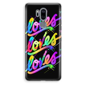 CaseCompany Loves: LG G7 Thinq Transparant Hoesje