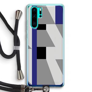 CaseCompany Gestalte 2: Huawei P30 Pro Transparant Hoesje met koord