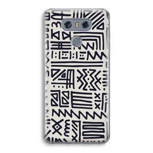 CaseCompany Marrakech print: LG G6 Transparant Hoesje