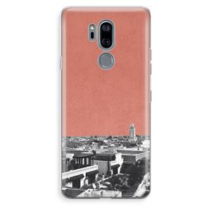 CaseCompany Marrakech Skyline : LG G7 Thinq Transparant Hoesje