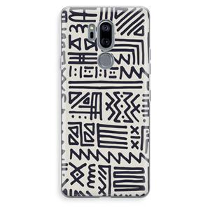 CaseCompany Marrakech print: LG G7 Thinq Transparant Hoesje